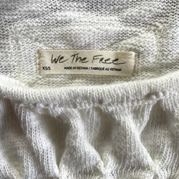Free People We The Free Snowbell Babydoll Top - White - XS/S - Picture 3 of 5